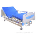 Multi Functional Sickbed Cheap Manual Hospital Medical Bed With Double Crank Factory